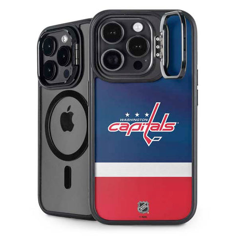 NHL Washington Capitals Jersey iPhone 15 Pro Max Kickstand Case
