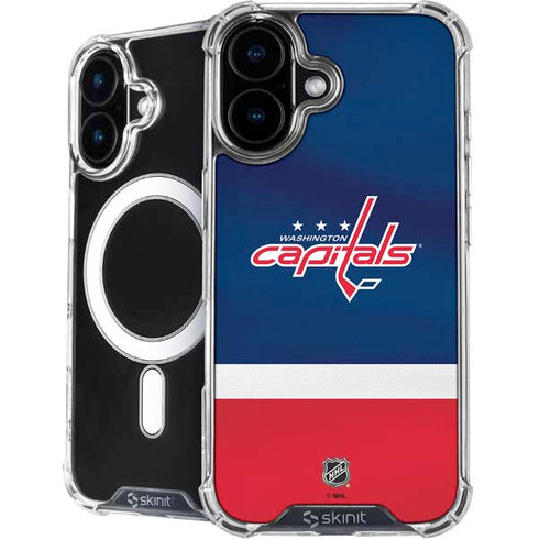 NHL Washington Capitals Jersey iPhone 16 MagSafe Case