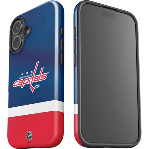 NHL Washington Capitals Jersey iPhone 16 Plus Impact Case
