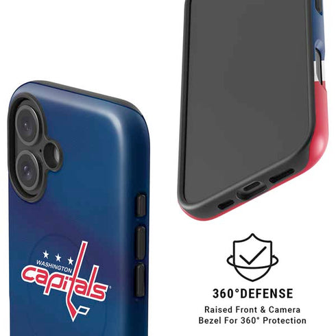 NHL Washington Capitals Jersey iPhone 16 Plus Magsafe Impact Case