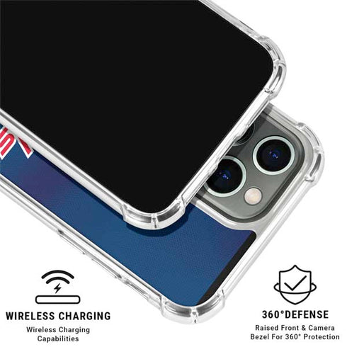 NHL Washington Capitals Jersey iPhone 16 Pro Clear Case
