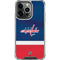 NHL Washington Capitals Jersey iPhone 16 Pro Max Clear Case