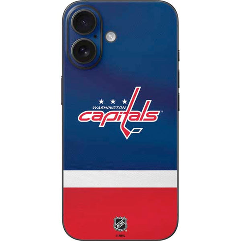 NHL Washington Capitals Jersey iPhone 16 Skin