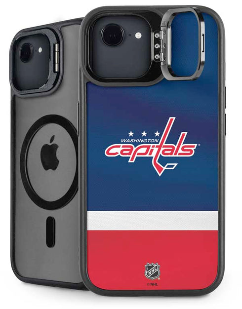 NHL Washington Capitals Jersey iPhone 16e Kickstand Case