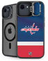 NHL Washington Capitals Jersey iPhone 16e Kickstand Case