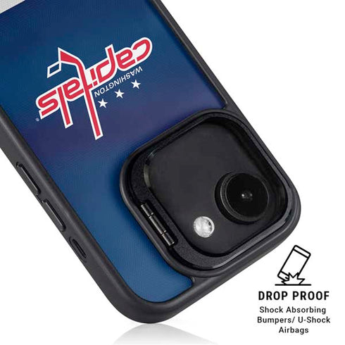NHL Washington Capitals Jersey iPhone 16e Kickstand Case
