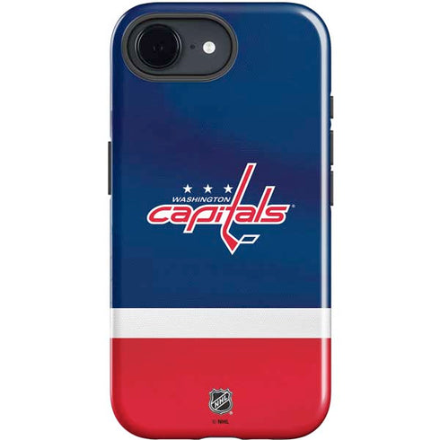 NHL Washington Capitals Jersey iPhone 16e Impact Case