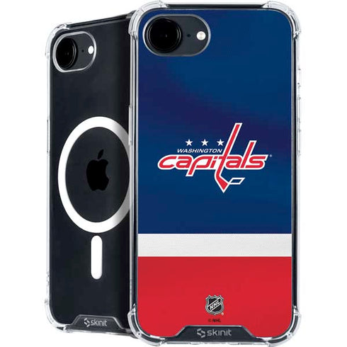 NHL Washington Capitals Jersey iPhone 16e MagSafe Case