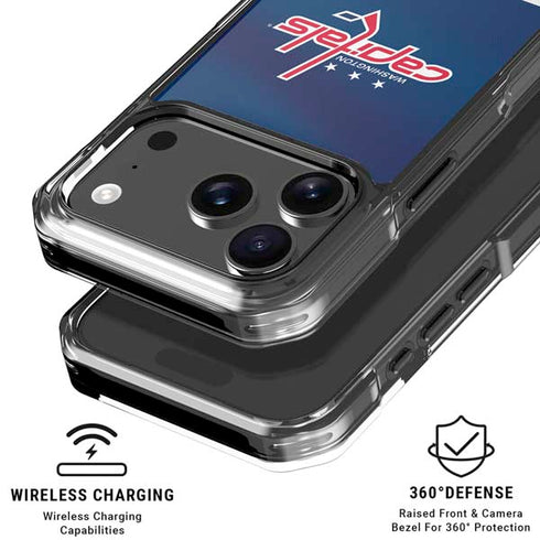 NHL Washington Capitals Jersey iPhone 18 Pro Clear Case