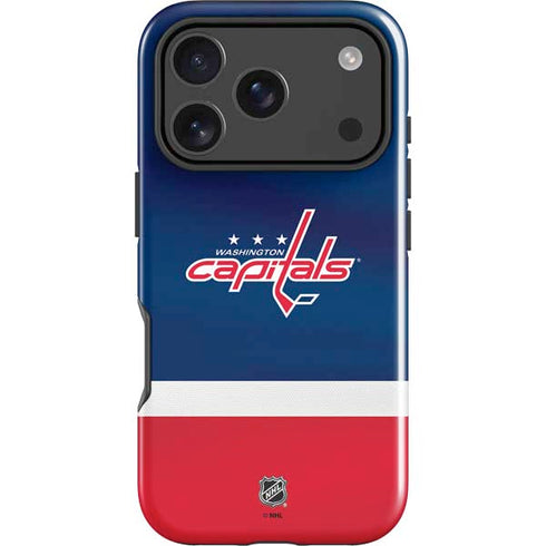 NHL Washington Capitals Jersey iPhone 18 Pro Impact Case