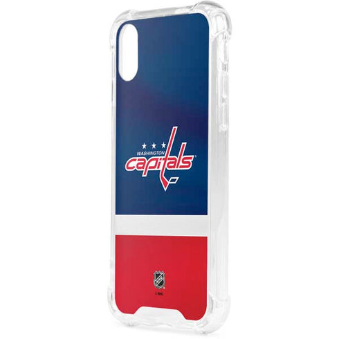 NHL Washington Capitals Jersey iPhone XS Clear Case