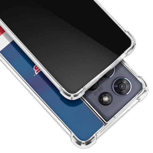 NHL Washington Capitals Jersey Moto G 5G (2025) Clear Case