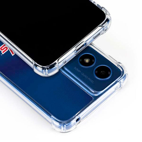 NHL Washington Capitals Jersey Moto G 5G (2024) Clear Case