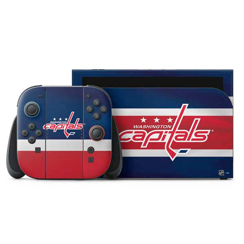 NHL Washington Capitals Jersey Nintendo Skins
