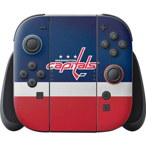 NHL Washington Capitals Jersey Nintendo Skins