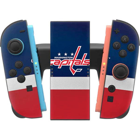 NHL Washington Capitals Jersey Nintendo Switch 2 (2025) Joy-Con Controller Skin