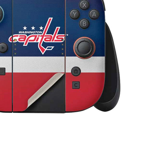 NHL Washington Capitals Jersey Nintendo Switch 2 (2025) Joy-Con Controller Skin
