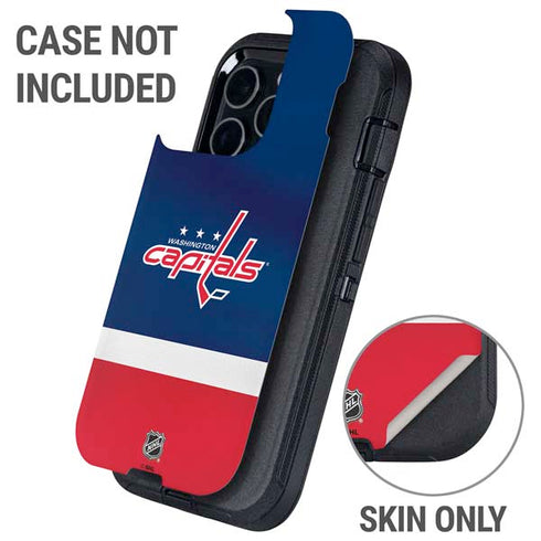 NHL Washington Capitals Jersey Otterbox Defender iPhone Skin