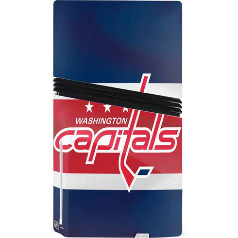 NHL Washington Capitals Jersey PS5 Pro Disk Console Skin
