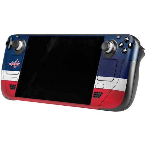 NHL Washington Capitals Jersey Steam Deck Handheld Gaming Computer OLED Skin