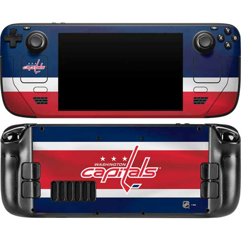 NHL Washington Capitals Jersey Steam Deck Handheld Gaming Computer Skin