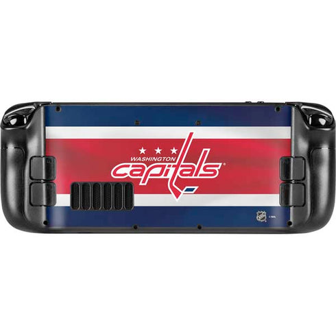 NHL Washington Capitals Jersey Steam Deck Handheld Gaming Computer Skin