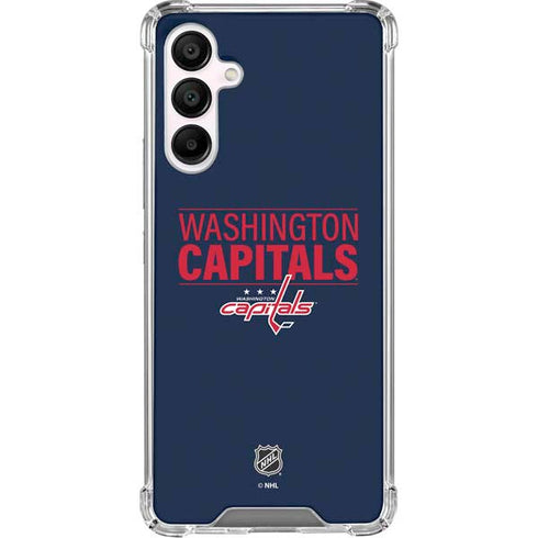 NHL Washington Capitals Lineup Galaxy A16 5G Clear Case