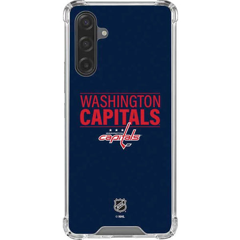 NHL Washington Capitals Lineup Galaxy A17 Clear Case