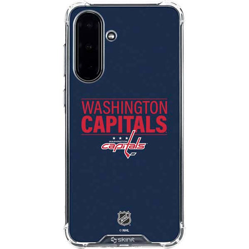 NHL Washington Capitals Lineup Galaxy A36 5G Clear Case