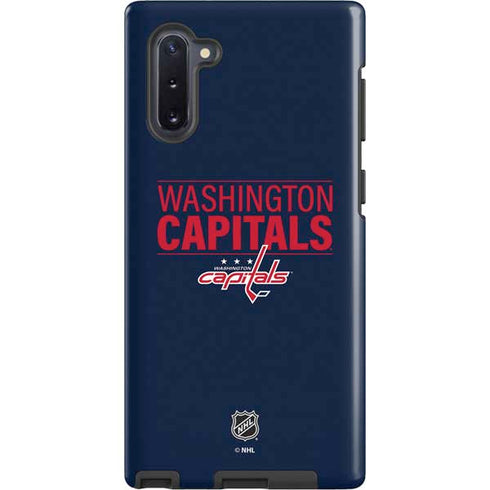 NHL Washington Capitals Lineup Galaxy Cases