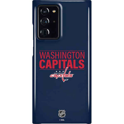NHL Washington Capitals Lineup Galaxy Cases