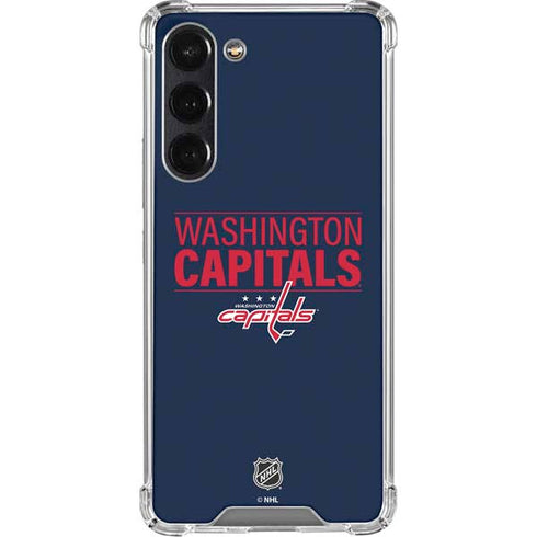NHL Washington Capitals Lineup Galaxy S24 FE Clear Case