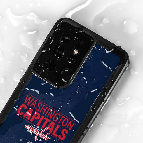 NHL Washington Capitals Lineup Galaxy S24 Ultra Waterproof Case