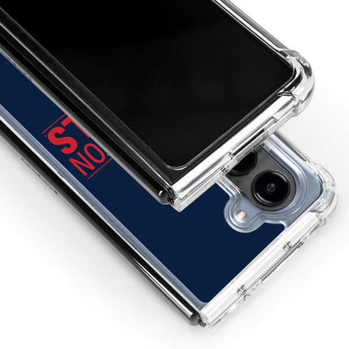 NHL Washington Capitals Lineup Galaxy Z Fold5 5G Clear Case