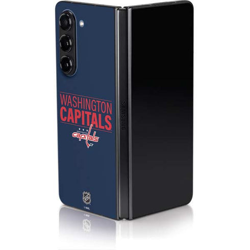 NHL Washington Capitals Lineup Galaxy Z Fold5 5G Skin