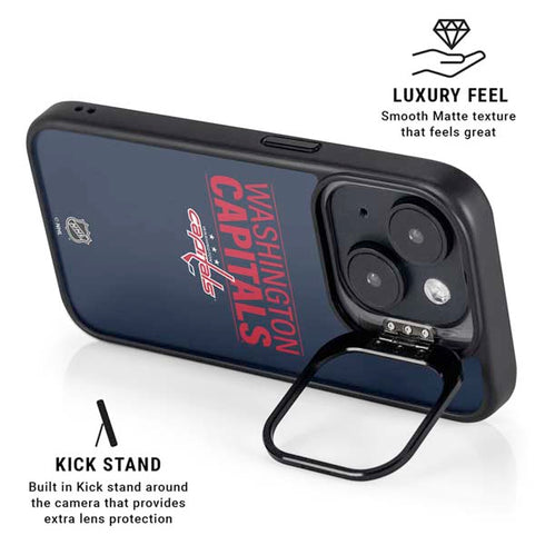 NHL Washington Capitals Lineup iPhone 14 Plus Kickstand Case