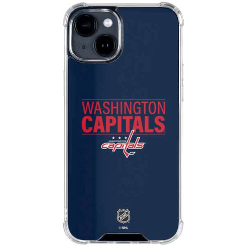 NHL Washington Capitals Lineup iPhone 15 Clear Case