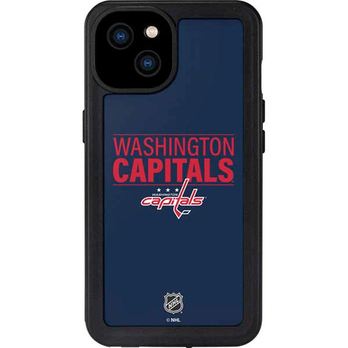 NHL Washington Capitals Lineup iPhone 15 Plus Waterproof Case