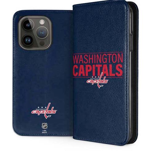 NHL Washington Capitals Lineup iPhone 15 Pro Folio Case