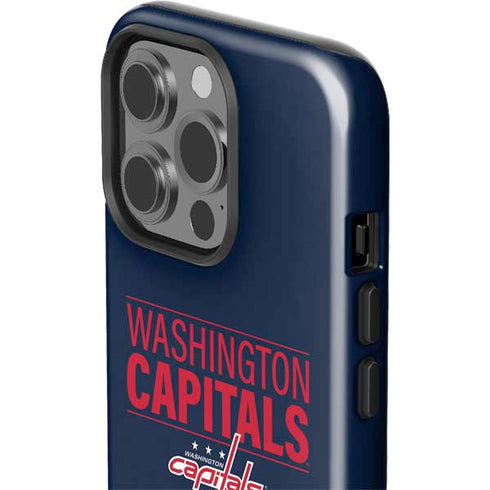 NHL Washington Capitals Lineup iPhone 15 Pro Impact Case
