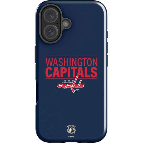 NHL Washington Capitals Lineup iPhone 16 Impact Case