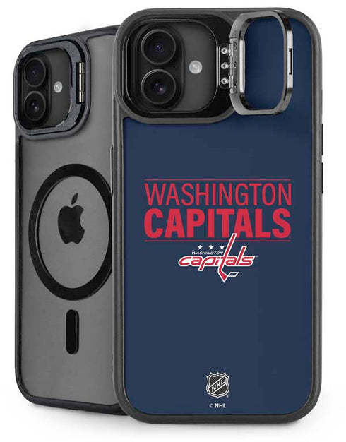 NHL Washington Capitals Lineup iPhone 16 Plus Kickstand Case