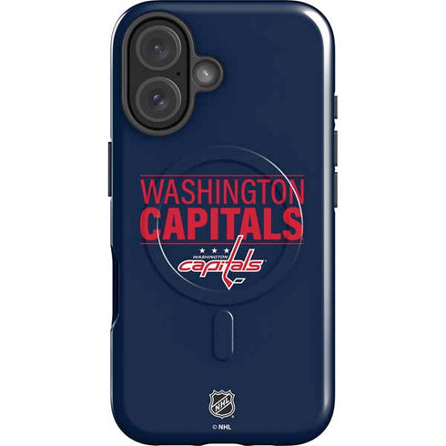 NHL Washington Capitals Lineup iPhone 16 Plus Magsafe Impact Case