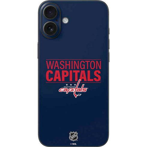NHL Washington Capitals Lineup iPhone 16 Plus Skin