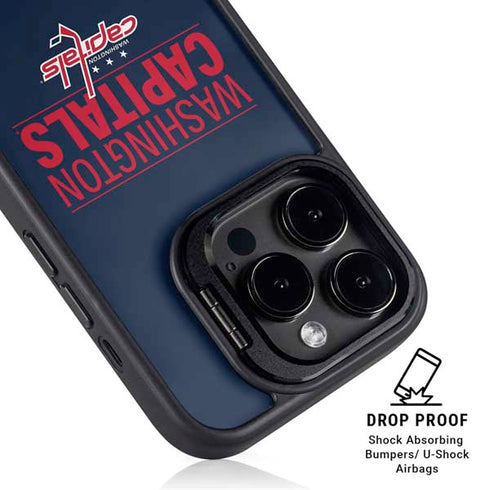 NHL Washington Capitals Lineup iPhone 16 Pro Max Kickstand Case