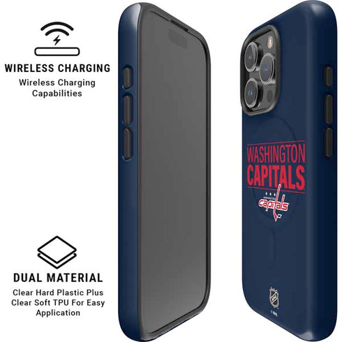 NHL Washington Capitals Lineup iPhone 16 Pro Max Magsafe Impact Case