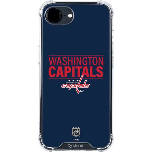 NHL Washington Capitals Lineup iPhone 16e Clear Case