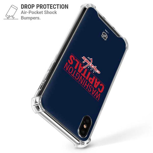 NHL Washington Capitals Lineup iPhone X/XS Clear Case