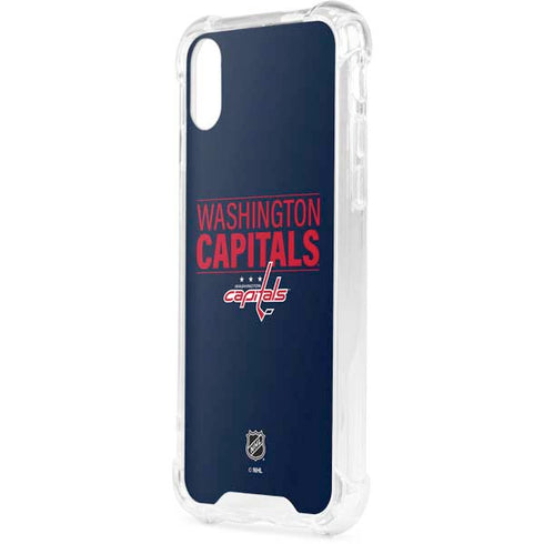 NHL Washington Capitals Lineup iPhone XS Clear Case
