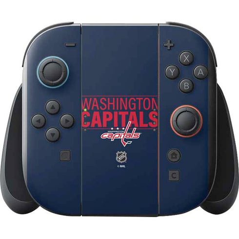NHL Washington Capitals Lineup Nintendo Switch 2 (2025) with Joy-Con Skin